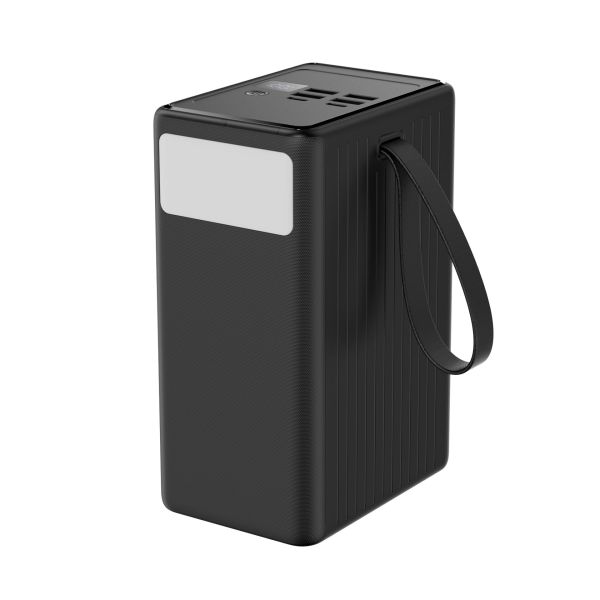 Platinet Powerbanka 80000 mAh 65W Power Delivery, 2xUSB-C, 4xUSB-A, kábel USB-C 1m, čierna PLAPMPB8065