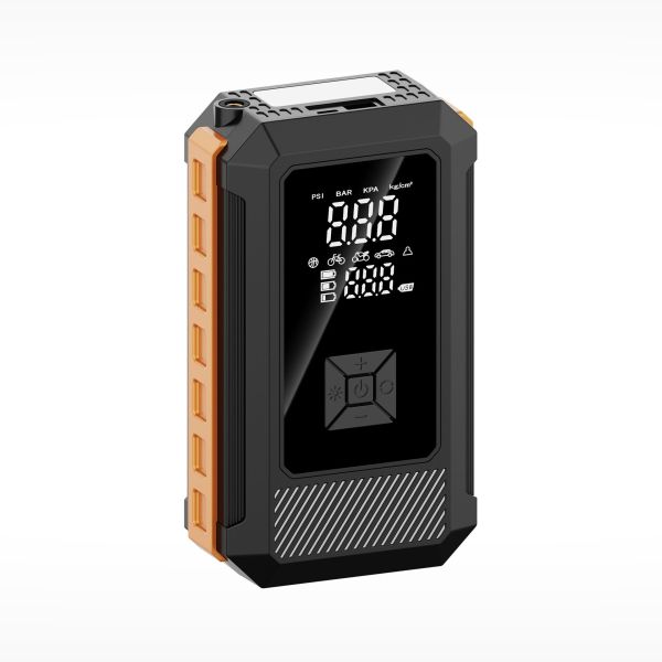 Platinet 4v1 Powerbanka 8000 mAh + Multifunkčná štartovacia nabíjačka 800A, kompresor 25 l/min 10 BAR PLAPMPBTP