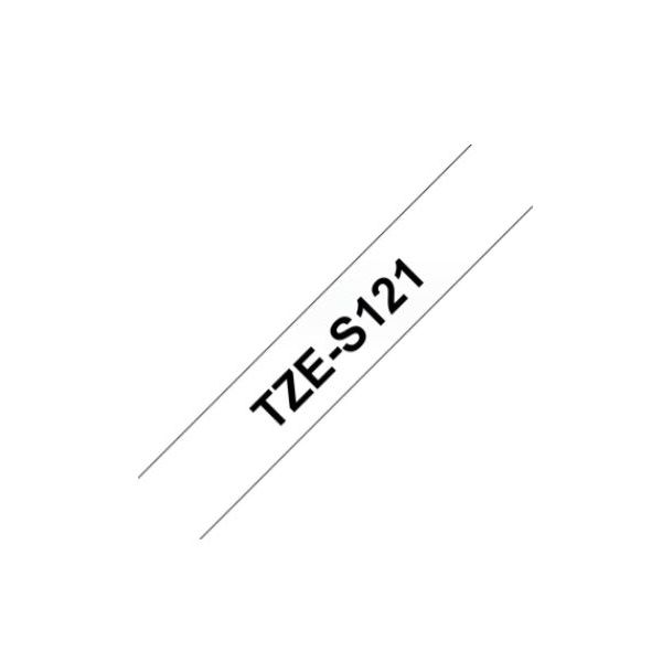 TZE-S121 priesvitná / čierna, 9mm TZES121