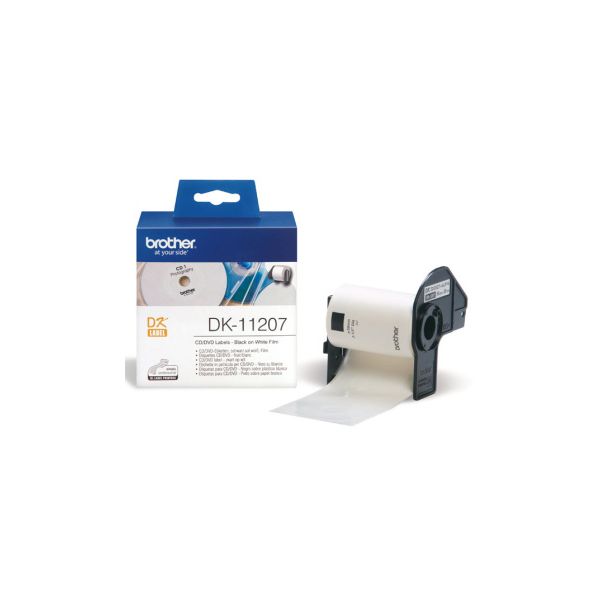 DK-11207 (papierové / CD, DVD štítok - 100 ks) DK11207