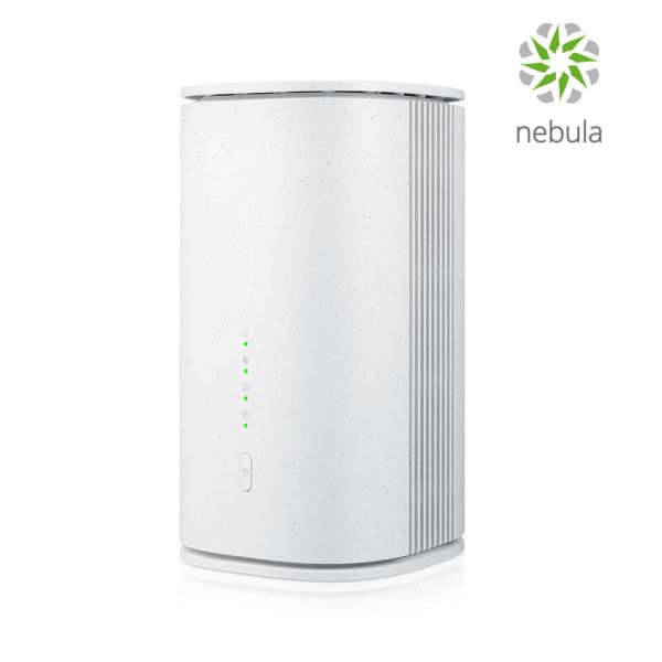 Zyxel FWA515, 5G NR Indoor Router, Standalone/Nebula, BE7200 WiFi, 2 x 2.5GB LAN, EÚ región FWA515-EU0102F