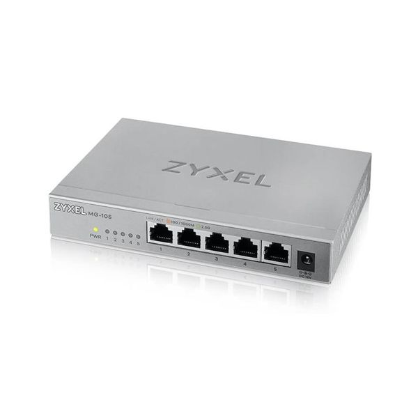 Zyxel XMG-105 5 Ports 2,5G Desktop switch XMG-105-ZZ0101F
