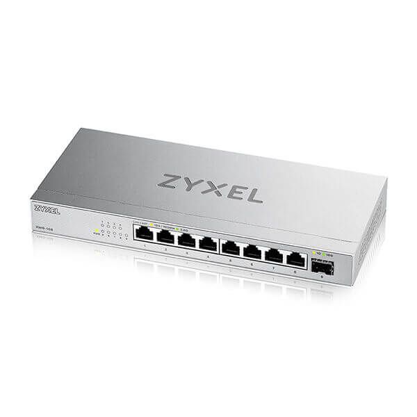Zyxel XMG-108 8 Ports 2,5G + 1 SFP+ Desktop MultiGig unmanaged Switch XMG-108-ZZ0101F