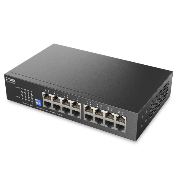 ZYXEL 16xGb unmanaged switch GS1100-16S GS1100-16S-EU0101F