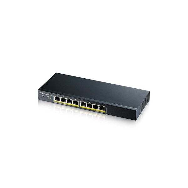 ZYXEL GS1900-8HP v3, 8-port GbE L2 PoE switch GS1900-8HP-EU0103F
