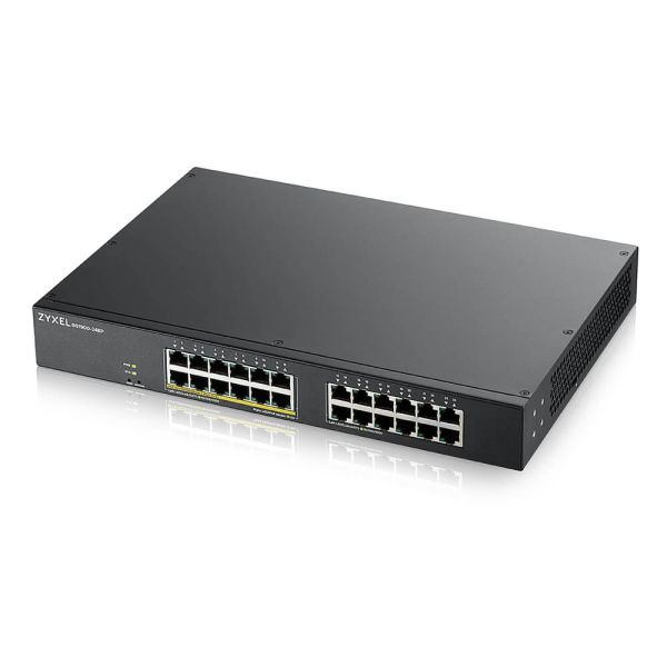 ZYXEL GS1900-24EP,24-port GbE L2,12x PoE, 130 Watt GS1900-24EP-EU0101F