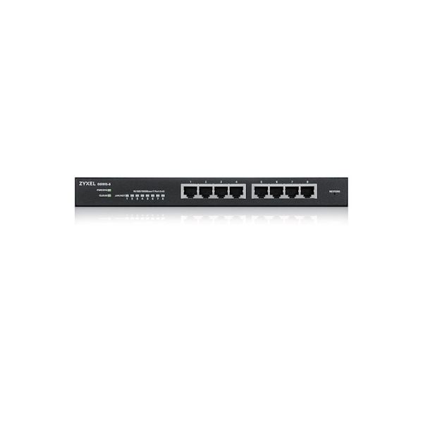 ZYXEL GS1915-8,8-port GbE Smart hybrid mode Switch GS1915-8-EU0101F