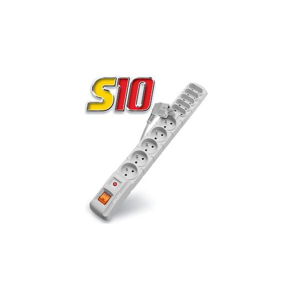 Rozvodný panel ACAR S10/3m 5+5x220V černý+prep.och 9602