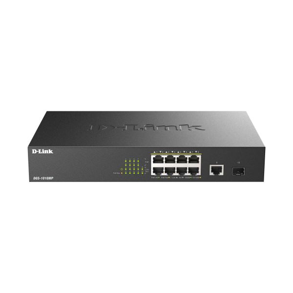 D-Link DGS-1010MP/E 10x1000 Desktop PoE+ Switch DGS-1010MP/E