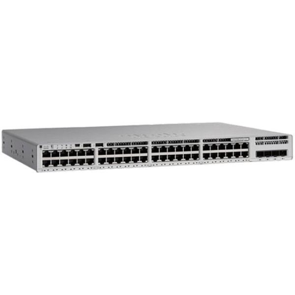 Catalyst 9200L 48-port PoE+, 4 x 10G, Network Essentials, C9200L-48P-4X-E C9200L-48P-4X-E