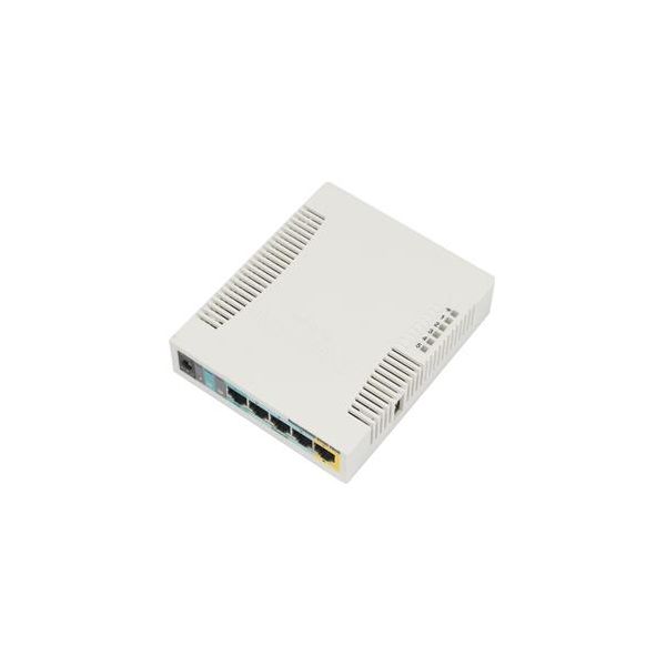 Mikrotik RB951Ui-2HnD,600MHz,128MB RAM,RouterOS L4 RB951Ui-2HnD