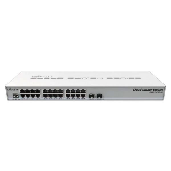 MikroTik Cloud Router Switch CRS326-24G-2S+RM CRS326-24G-2S+RM