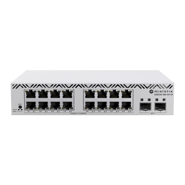 MikroTik CSS318-16G-2S+IN, Cloud Smar Switch CSS318-16G-2S+IN