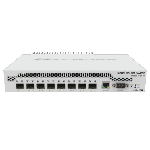 Mikrotik CRS309-1G-8S+IN Cloud Router Switch 8x SFP+, 1x GB LAN CRS309-1G-8S+IN