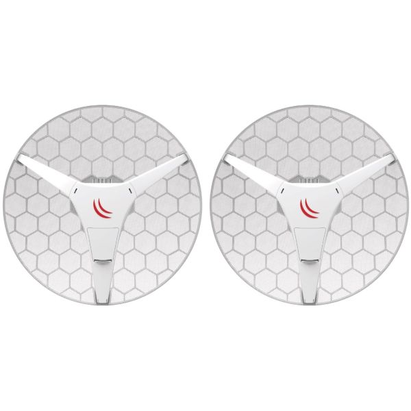 MikroTik RBLHGG-60ad kit, Wireless Wire Dish - kompletný spoj - 2 pack RBLHGG-60adkit