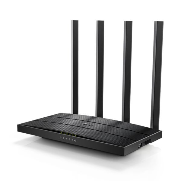 TP-Link Archer C6U AC1200 WiFi DualBand Router, USB 2.0, 5xGb LAN, 4x anténa Archer C6U