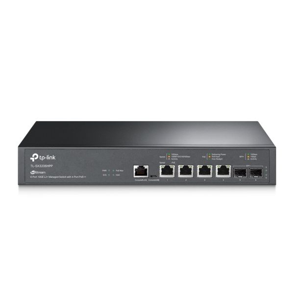 TP-Link TL-SX3206HPP 4x10G 2xSFP+ L2+ POE++ Omada SDN SX3206HPP