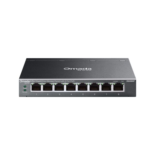 TP-link ES208GP 8xGb Easy Man.switch Omada ES208GP