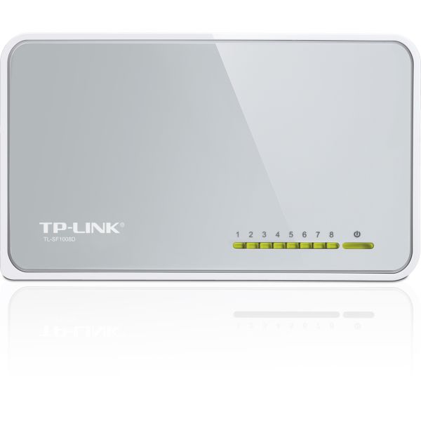 TP-Link TL-SF1008D 8x 10/100Mbps Desktop Switch TL-SF1008D