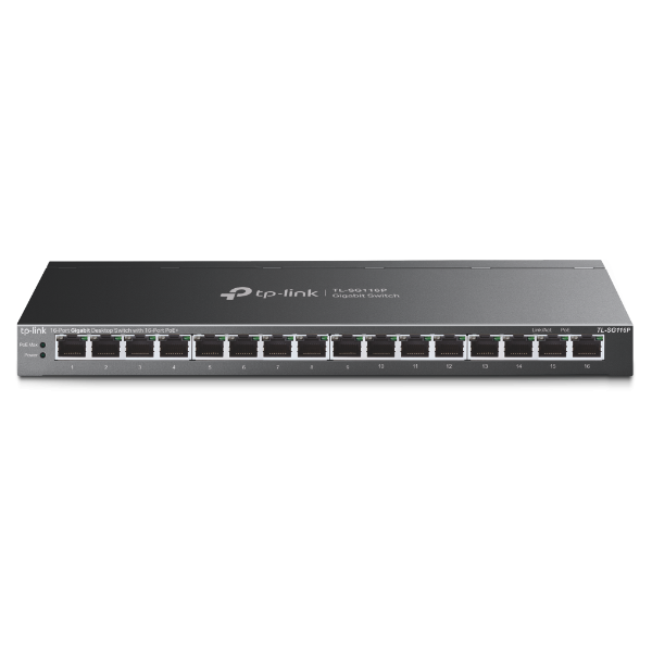 TP-Link TL-SG116P 16xGb POE+ desktop switch TL-SG116P