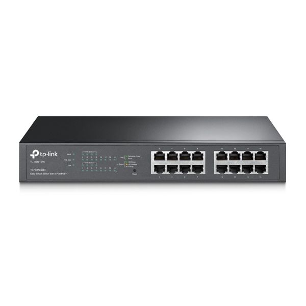TP-Link TL-SG1016PE 16xGb, (8xPOE+) easy smart rack switch 150W TL-SG1016PE