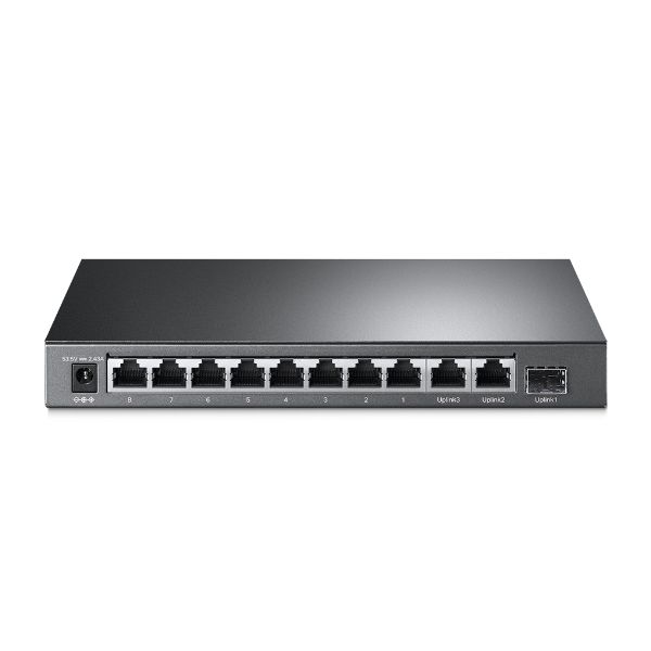 TP-Link TL-SG1210MP 10xGb desktop 8xPOE+123W switch, 1xSFP TL-SG1210MP