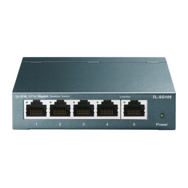 Switch, 5 portov, 10/100/1000Mbps, TP-LINK "TL-SG105"