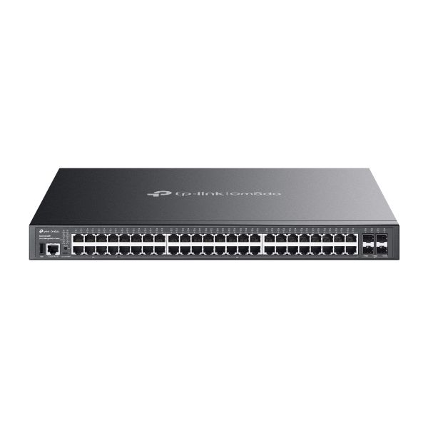 Omada 48-Port Gigabit Stackable Lite L3 Manažment PoE++ Switch with 4 10G Slots