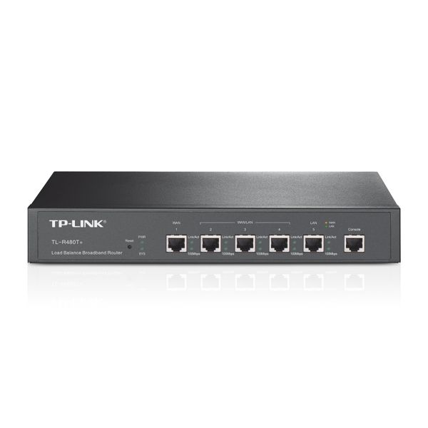 TP-Link TL-R480T+ Širokopásmový router s rozdelovaním záťaže, Multi-WAN TL-R480T+