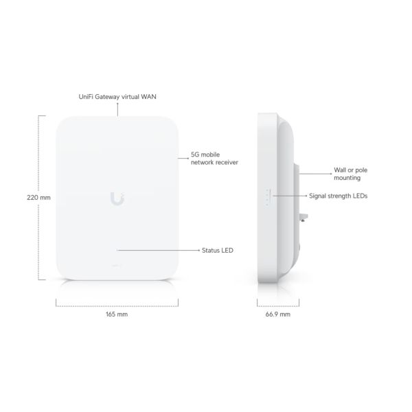 Ubiquiti U5G-Max-Outdoor, UniFi 5G Max Outdoor U5G-Max-Outdoor