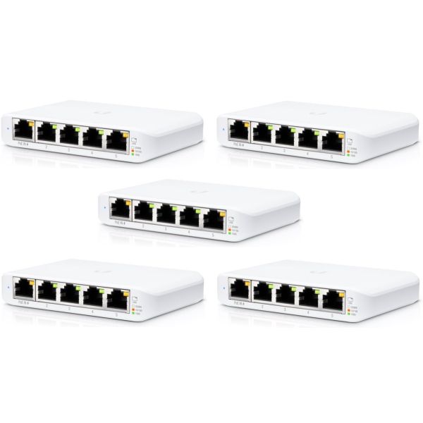 Ubiquiti USW-FLEX-MINI-5 - UniFi Switch Flex Mini 5-pack USW-Flex-Mini-5