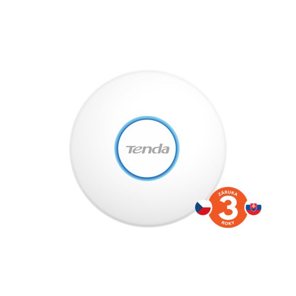 Tenda i26 WiFi6 AX1500 AP 1501 Mbps, 1x GLAN, 12x SSID, VLAN, aktivní PoE, stena/strop, Client + AP 75012047
