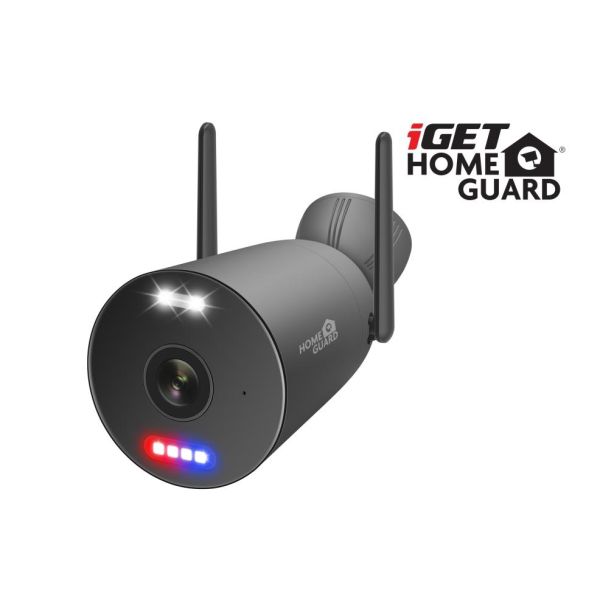 iGET HGNVK949CAM - WiFi 3K IP kamera, pre set iGET HGNVK109104, IP66, zvuk, IR + LED nočný prísvit 75020572
