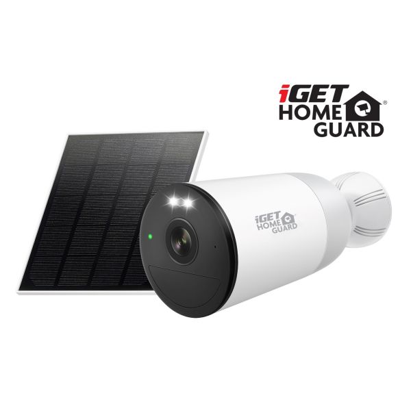 iGET HGWBK355S - WiFi 2K IP kamera, pre set iGET HGWNK108402S, solárny panel, batéria 9000 mAh 75020574