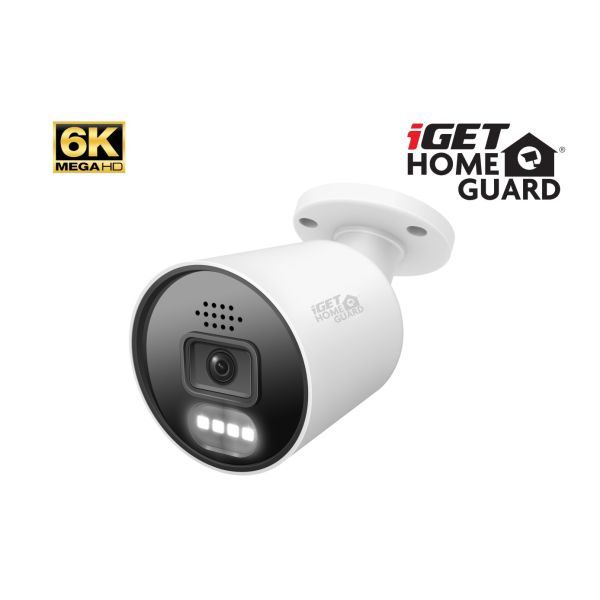 iGET HGNHK942CAM - MegaHD 6K PoE IP kamera, SMART AI detekcia, IP67, zvuk, nočný prísvit 40m, ONVIF 75020576