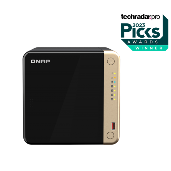 QNAP TS-464-8G (4core 2,9 GHz, 8GB RAM, 4xSATA, 2x M.2 NVM slot, 1xPCIe, 1xHDMI 4K, 2x2,5GbE, 4xUSB) TS-464-8G