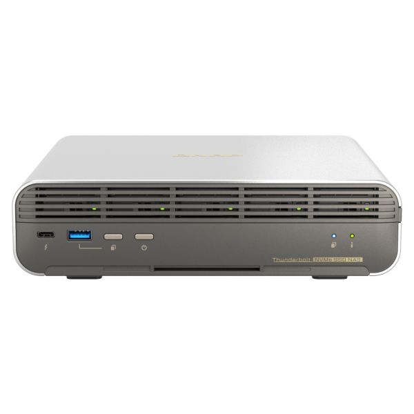 QNAP TBS-h574TX-i5UC-05S02 (i5, 16GB RAM, 5x 3,84TB E1.S, 1x 2,5GbE, 1x 10GbE, 2x Thunderbolt 4) TBS-h574TX-i5UC-05S02