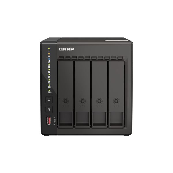 QNAP NVR QVP-41C (4core 2,6GHz, 8GB RAM, 4xSATA, 2x2,5GbE, 2xM.2 slot, 2xHDMI, kamery: 8 (max 24) QVP-41C