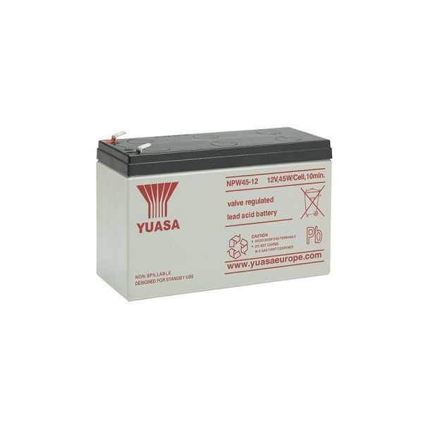 Batérie YUASA NPW45-12 (12V; 45W/čl.; 9Ah; faston F2) 13620