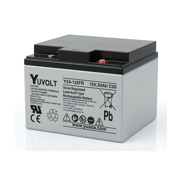 Yuasa YUVOLT Y24-12FR VdS (12V; 24Ah, M5) 15051
