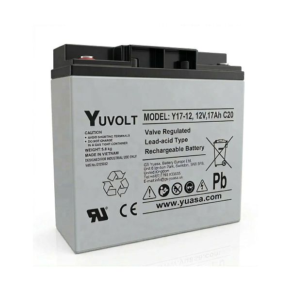 Yuasa YUVOLT Y17-12FR M5 VdS (12V; 17Ah) 15050