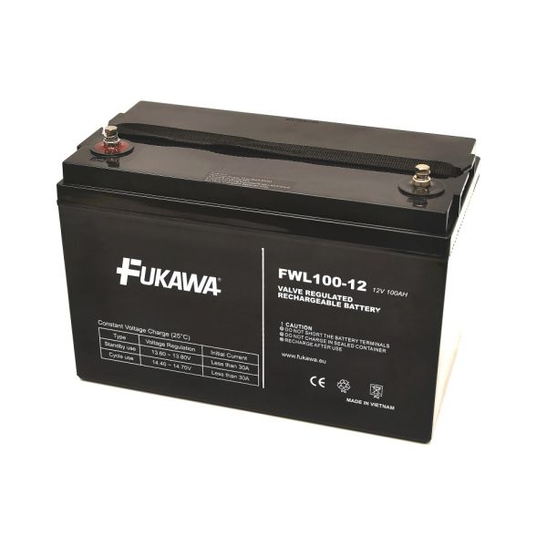 Akumulátor FUKAWA FWL100-12 (12V 100Ah živ. 10 rokov) 11512