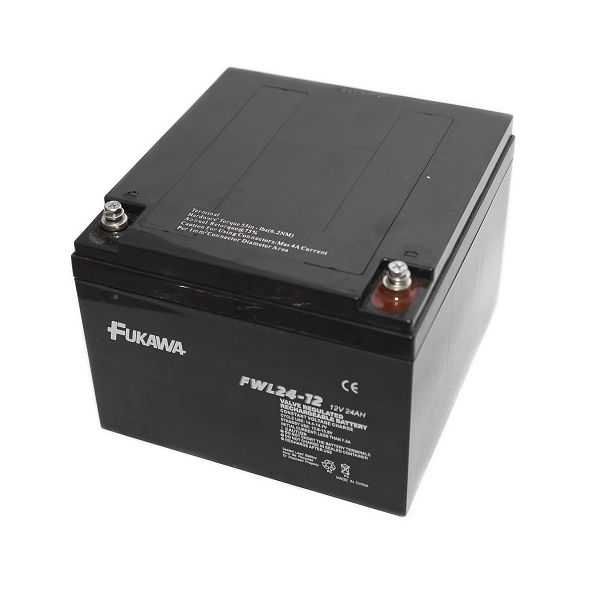 Akumulátor FUKAWA FWL24-12 (12V 24Ah živ. 10 rokov) 11233