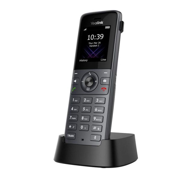 Yealink W73H IP DECT rúčka pre W70B, 1,8'' bar.disp. W73H