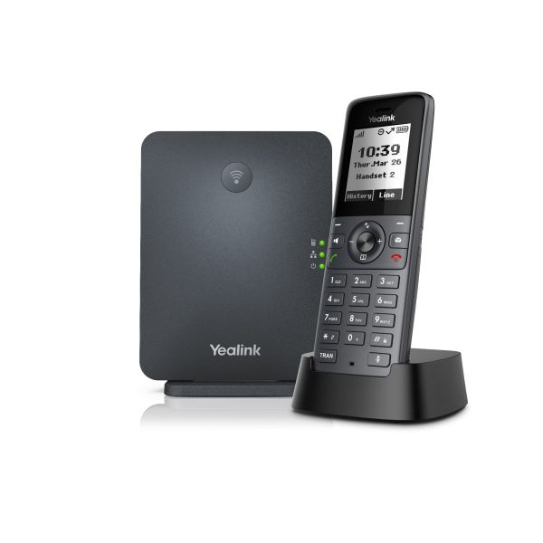 Yealink W71P DECT základová stanica a rúčka, 1,8" černobiely disp., až 10 rúčok W71P