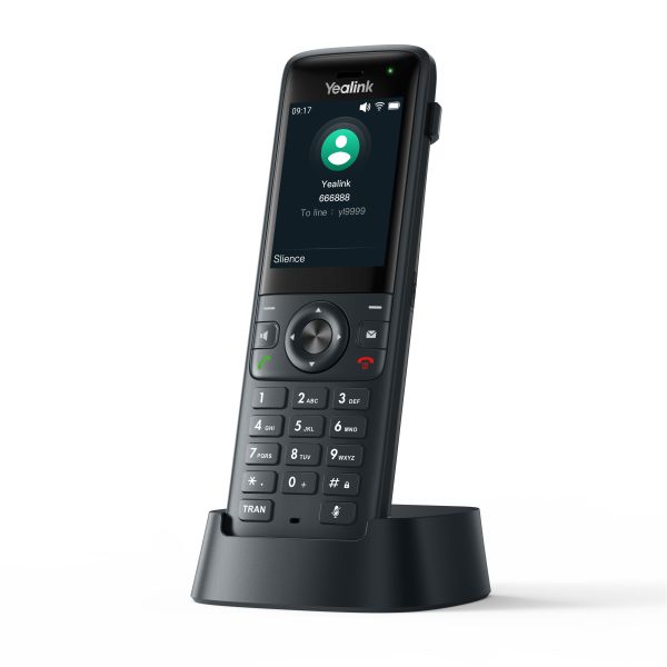 Yealink AX83H Wi-Fi 6 telefón, BT, 2,4", 4 SIP AX83H