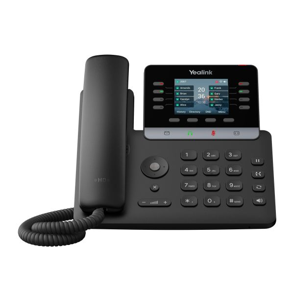 Yealink SIP-T73W SIP telefón, PoE, 2,8" bar. LCD, GigE, 12 SIP účtov, BT, Wi-Fi 6 SIP-T73W
