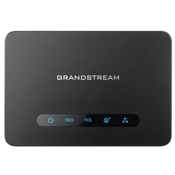 Grandstream HT813 1FXS, 1FXO ATA brána, 2 SIP úč, 2x100Mb LAN, NAT router, 3-way konf., provisioning HT813