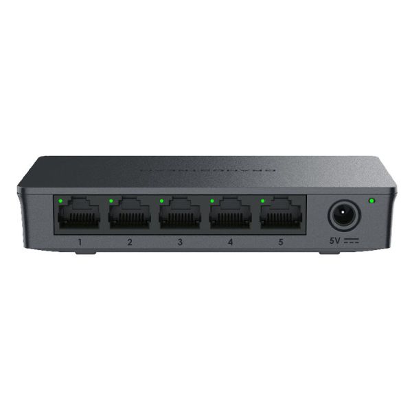 Grandstream GWN7700 Unmanaged Network Switch 5x 1Gbps, QoS, IGMP GWN7700
