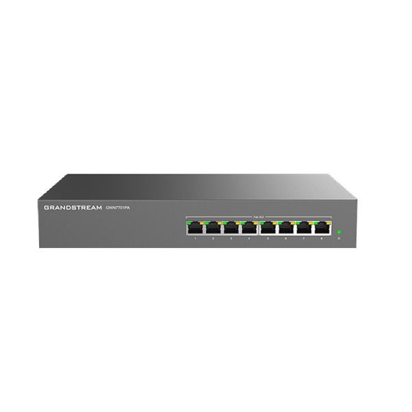 Grandstream GWN7701PA Unmanaged Network Switch 8 portov / 8 PoE out GWN7701PA